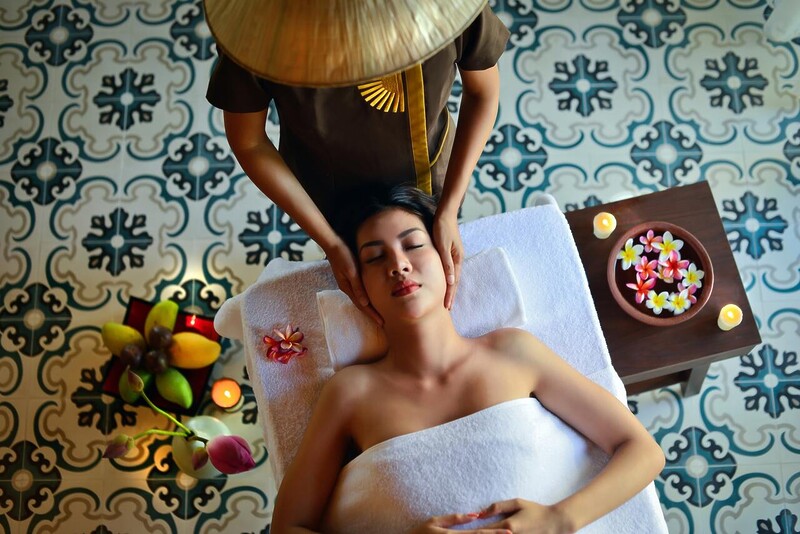 woman doing massage