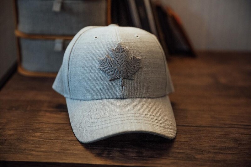 Maple Leaf Gray Cap