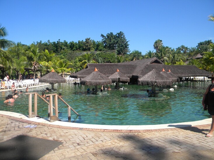 resort with thermal water